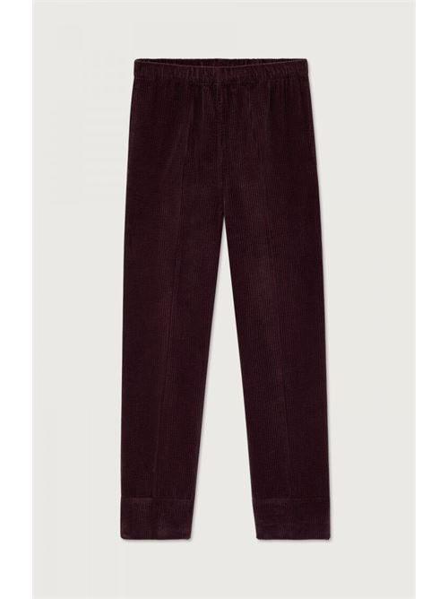 pantalone padow American vintage | PADO137H26ROSSO RAMATO